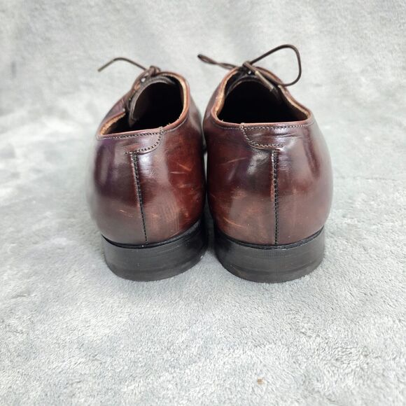Cordwainer Wright Men's Arch Preserver Shoes Brown Oxford Leather SIze 11 - Picture 4 of 13